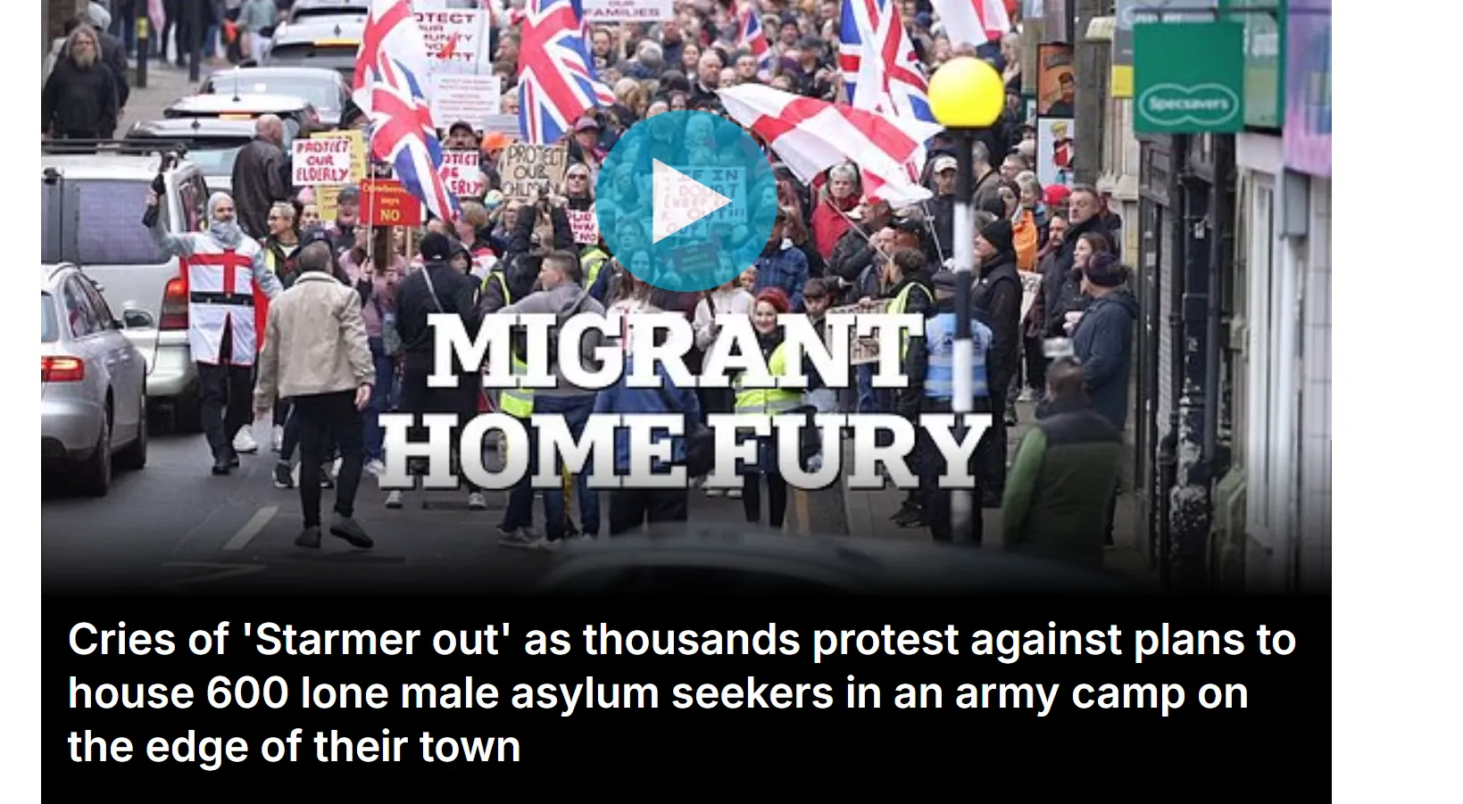 Місто у Британії повстало проти розміщення біженців — Daily Mail