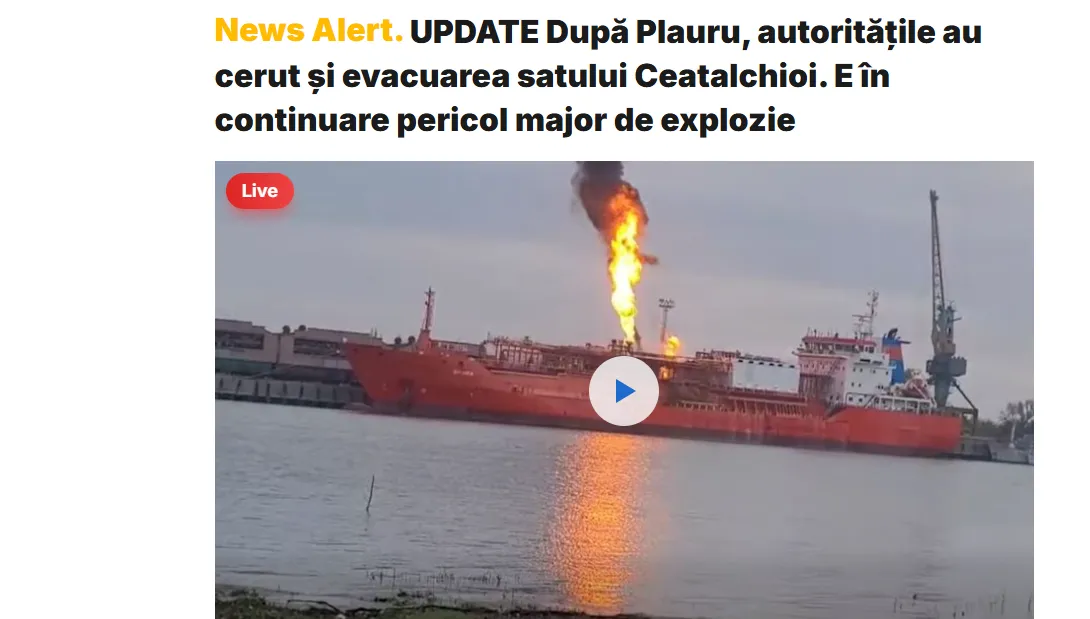 Румунія евакуювала село через російську атаку на Ізмаїл — Euronews