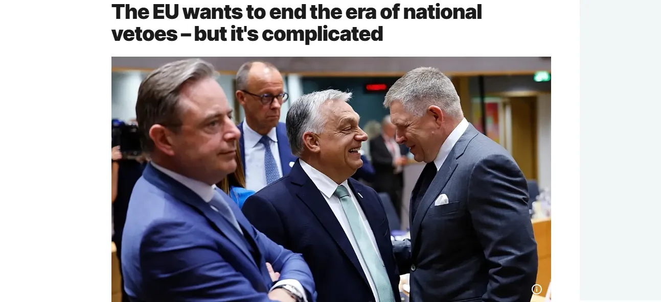 ЄС шукає способи обійти вето Угорщини та Словаччини у питаннях допомоги Україні — Euronews