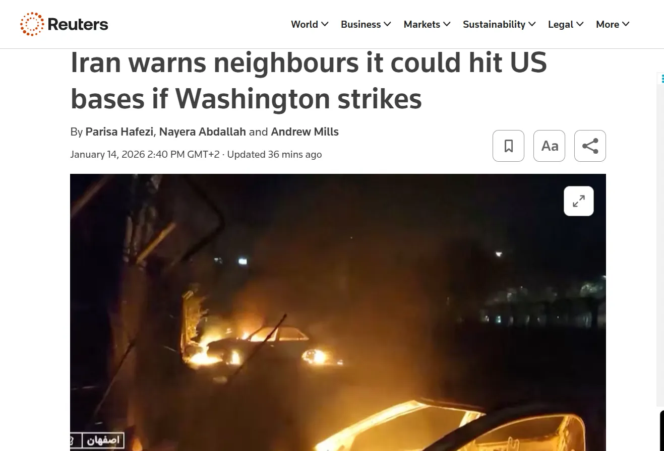 Тегеран розірвав прямі контакти з адміністрацією Трампа — Reuters