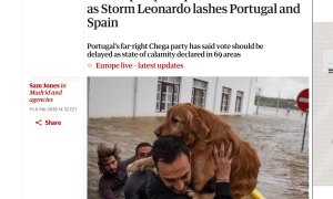 W Portugalii apelują o odwołanie drugiej tury wyborów prezydenckich z powodu silnego sztormu — The Guardian