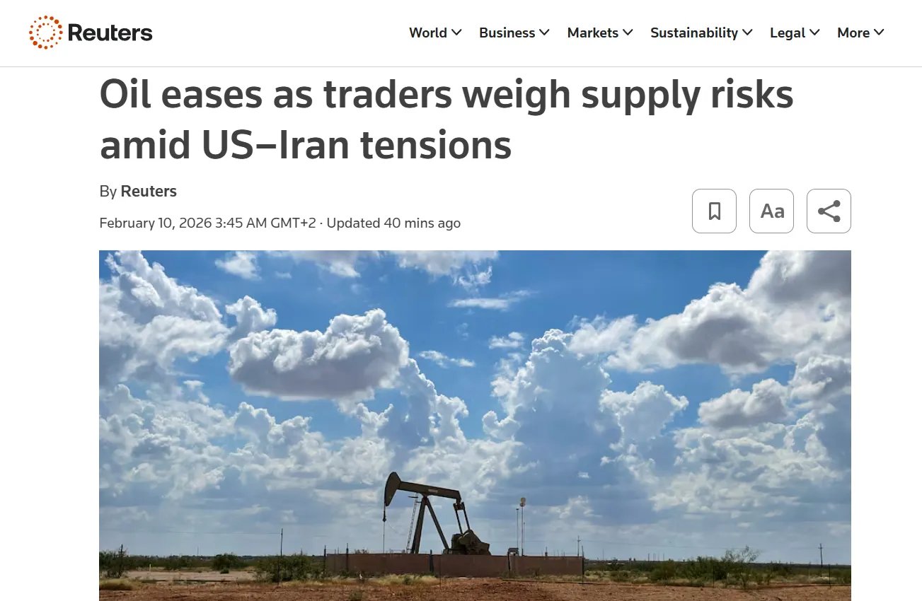 Нафта подешевшала на тлі напруги між США та Іраном — Reuters