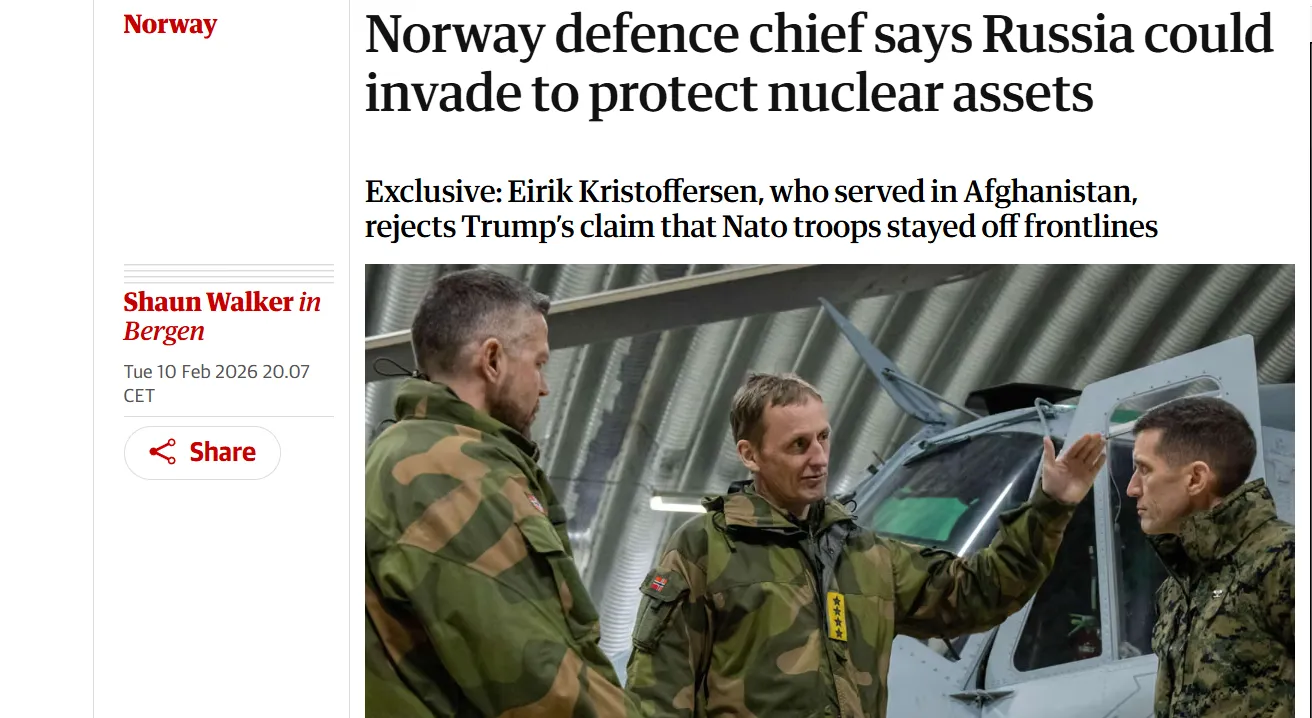Норвегія готується до війни з рф — The Guardian
