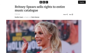 Брітні Спірс продала права на всю свою музику — BBC