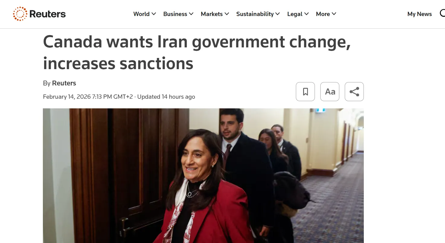 Канада не відновить дипломатичні відносини з Іраном, поки не зміниться режим — Reuters