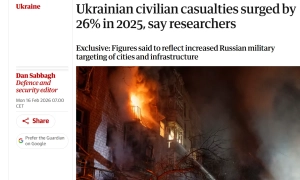 У 2025 році кількість цивільних жертв в Україні зросла на 26% — The Guardian