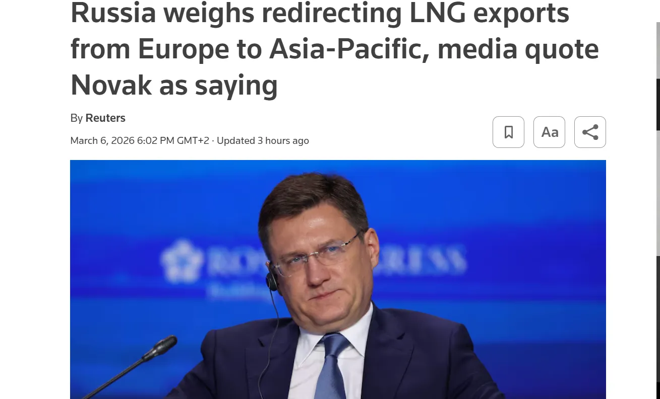 путін погрожує зупинити постачання газу до Європи — Reuters