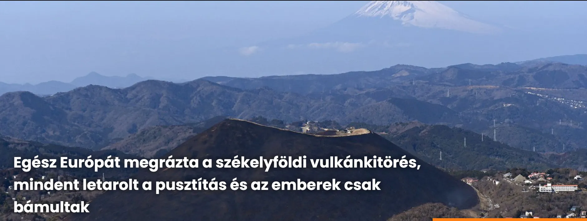 Виверження вулкана в Карпатах сколихнуло всю Європу — Promotions
