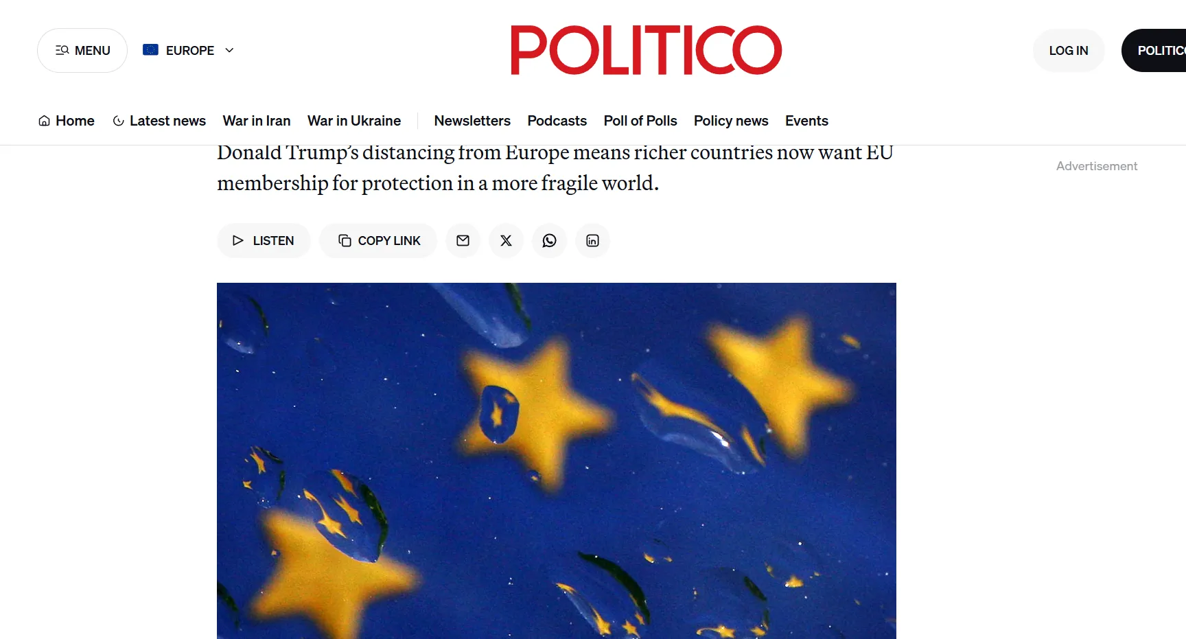 Ісландія та Норвегія можуть випередити Україну на шляху до ЄС — Politico