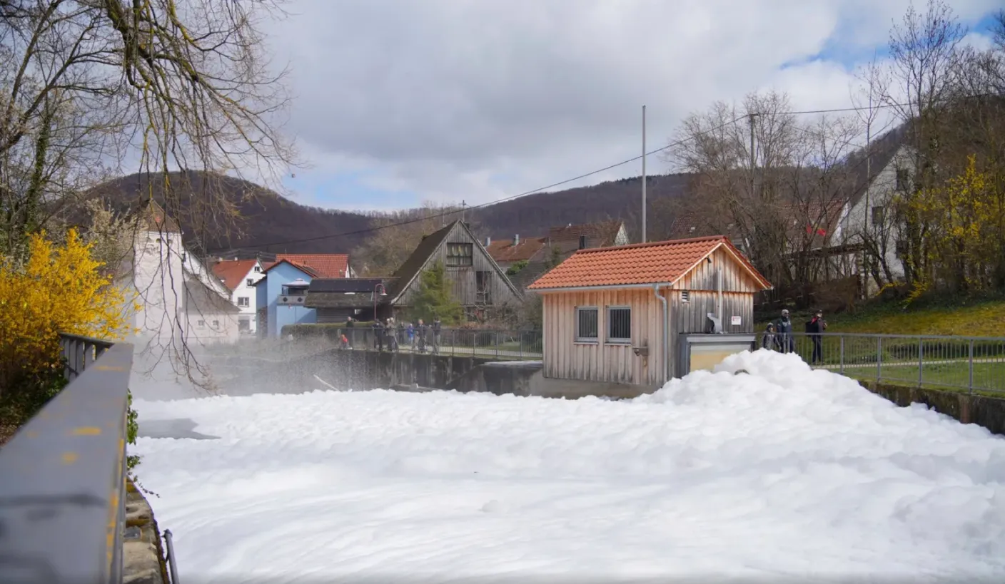 У Німеччині стався масштабний витік сировини для мила в річку Фільс — Spiegel