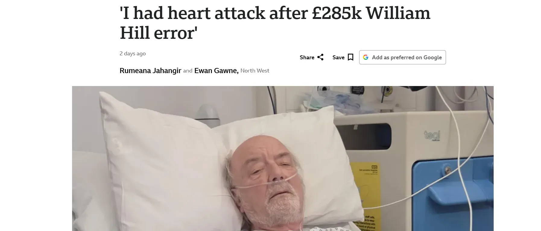 Британец оказался в реанимации из-за аннулированного джекпота в казино — BBC