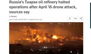 У Росії ще два НПЗ зупинили свою роботу після ударів дронів — Reuters