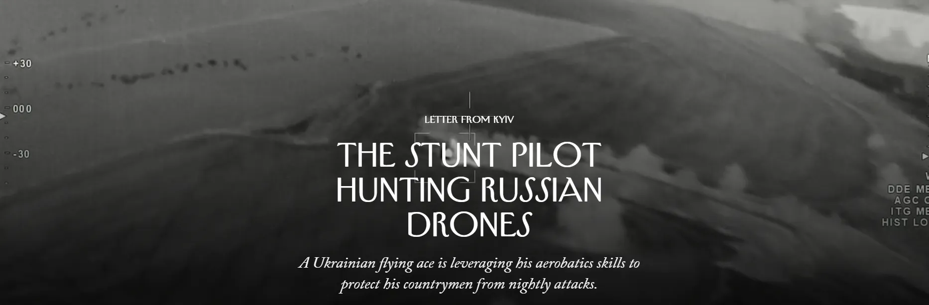 Пілот-каскадер полює на російські Шахеди над Україною — The New Yorker
