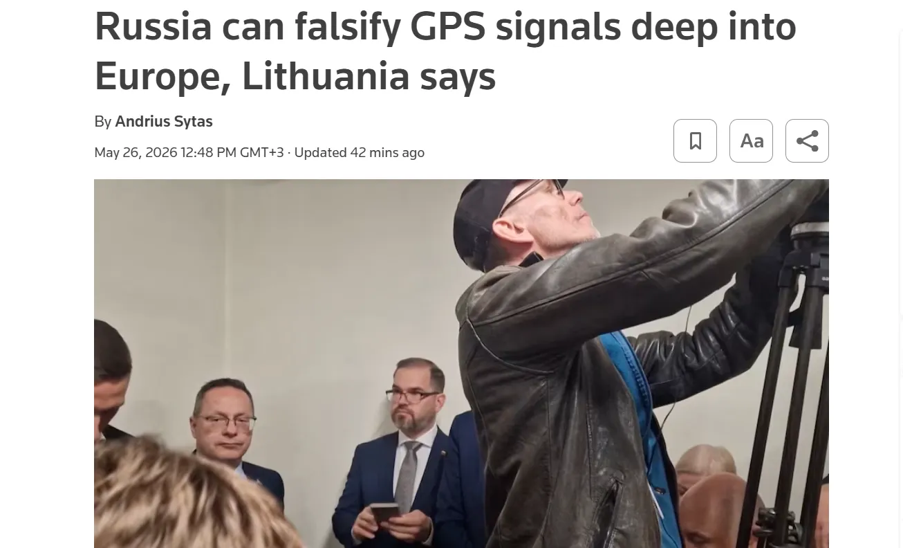 Росія може глушити GPS у Європі на 450 км із Калінінграда — Reuters