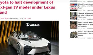 Electrek: Toyota планує випустити десять нових електромобілів до 2027 року