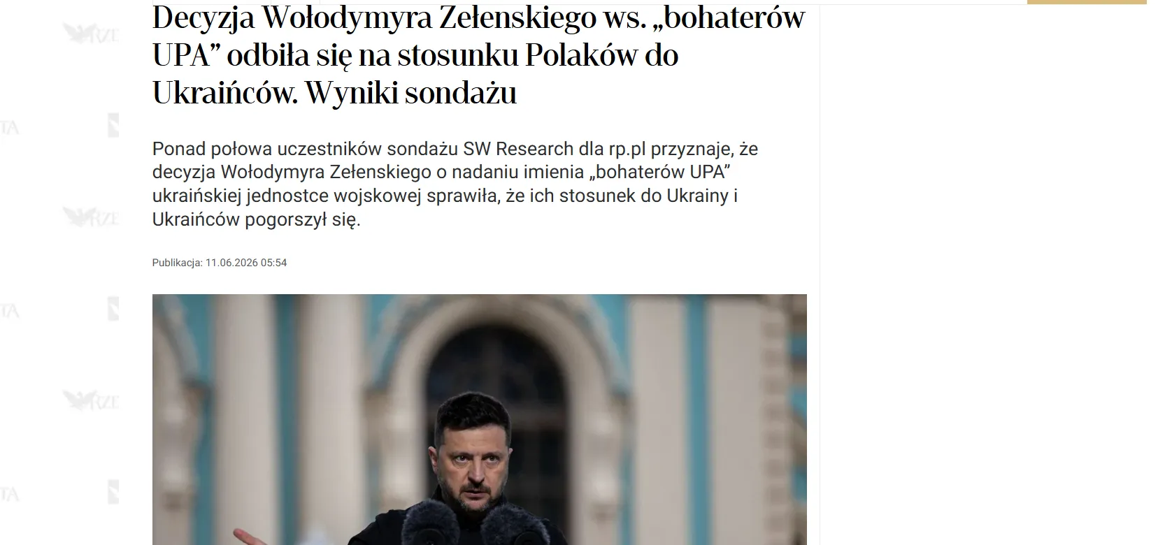 Рішення щодо героїв УПА погіршило ставлення до українців у 52% поляків — RP