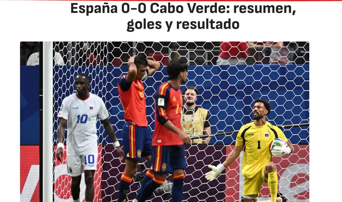 A 40-year-old Cape Verdean goalkeeper stopped the Spanish national team and became a social media sensation — As
