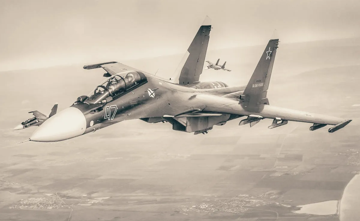 The occupiers have lost their third fighter jet in seven days