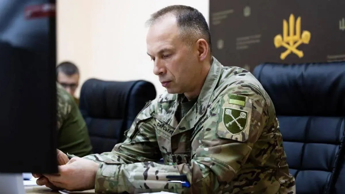 Штурмові підрозділи ЗСУ просунулися до 1,6 км у Донецькій області — Сирський