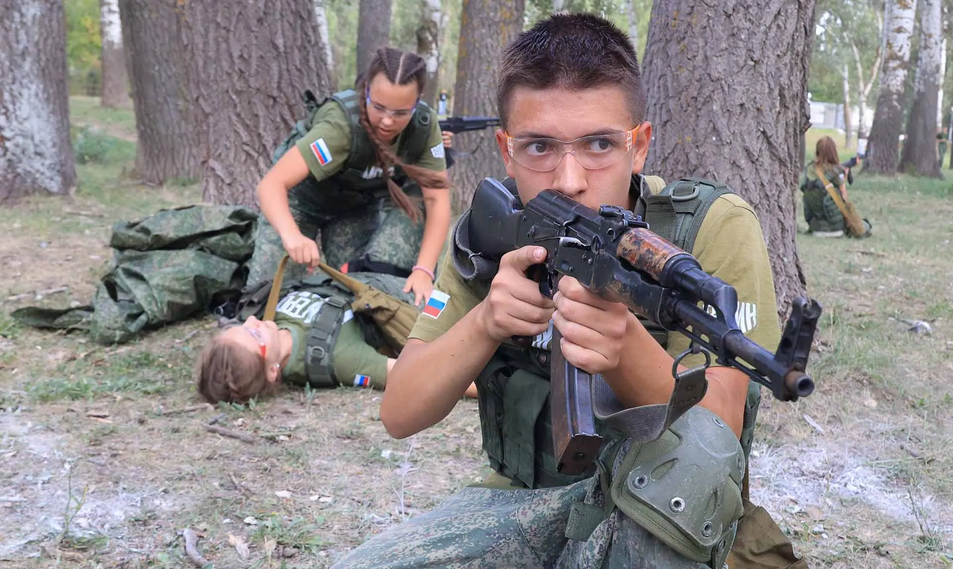 Окупанти впроваджують військову гру «Зарниця 2.0» для мілітаризації дітей на Херсонщині