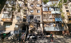 Росіяни обстріляли Дніпровський район Херсона