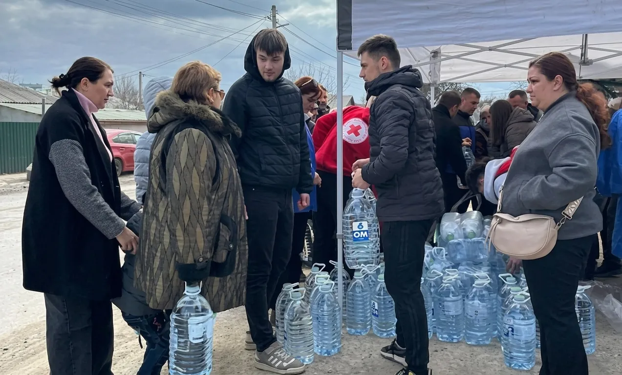 У Молдові розгорнули пункти видачі води через забруднення Дністра