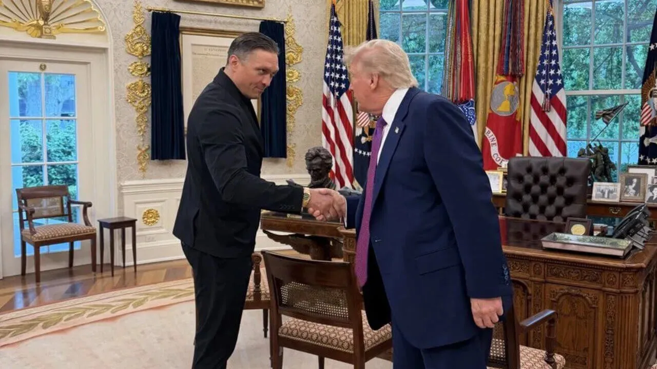 Усик прокоментував зустріч з Трампом в Білому домі