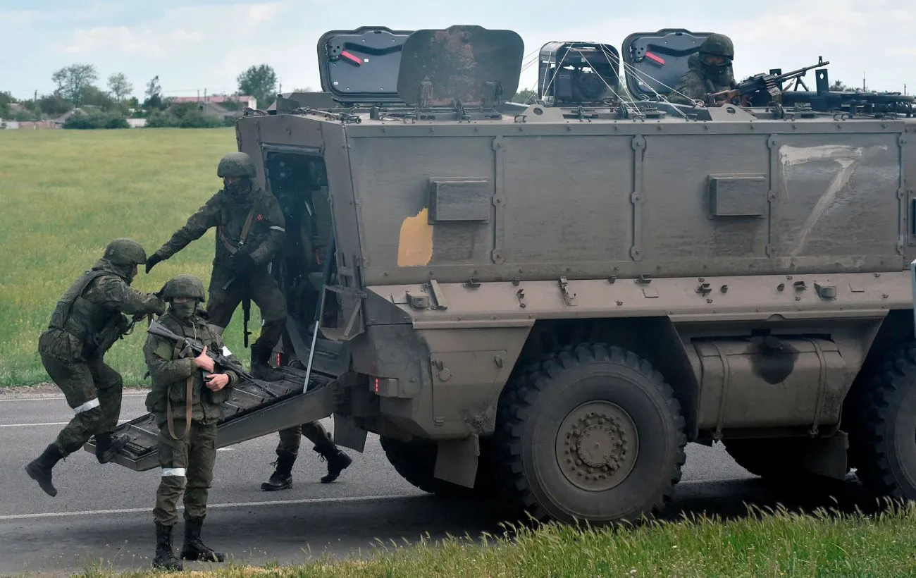 Defense forces have cut off the occupiers' supply lines on the Kinburn Spit