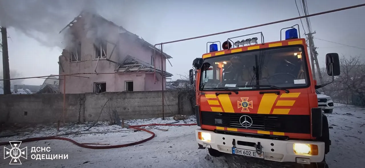 Російські безпілотники вдарили по Одещині