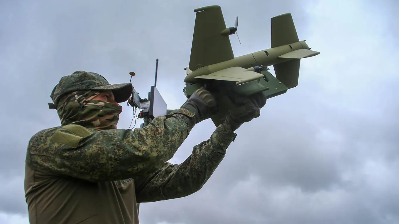 Russian drone hunters have been required to record their work on their phones for reporting purposes