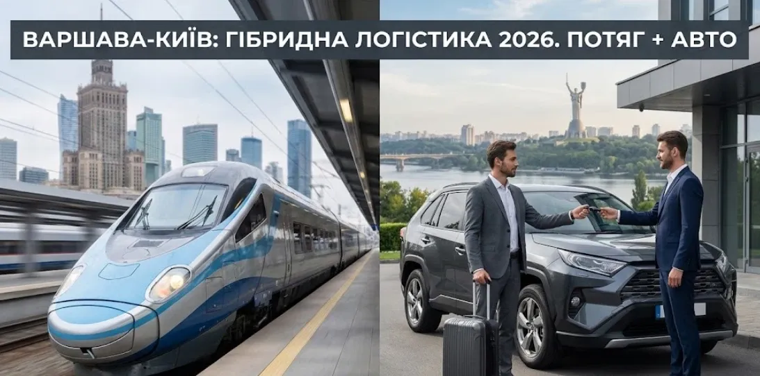 Транспортний міст: як зручно пересуватись між Варшавою та Києвом у 2026 році