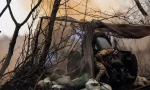 Сирський відвідав позиції українських військових у Бахмуті 