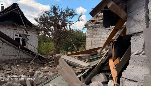 58 settlements in the Zaporizhzhia region came under attack