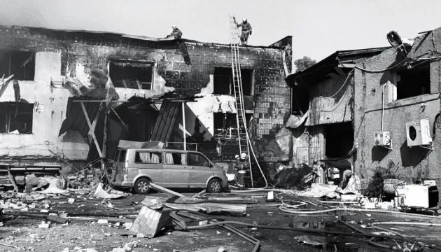 In Kyiv, a Russian missile struck the warehouse of the Knigolav publishing house for the second time