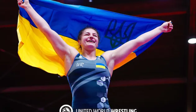 Ukrainian Anastasia Alpeeva became the world wrestling champion