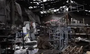 Россияне нанесли удар с помощью дрона по полицейским, которые эвакуировали людей в Харьковской области