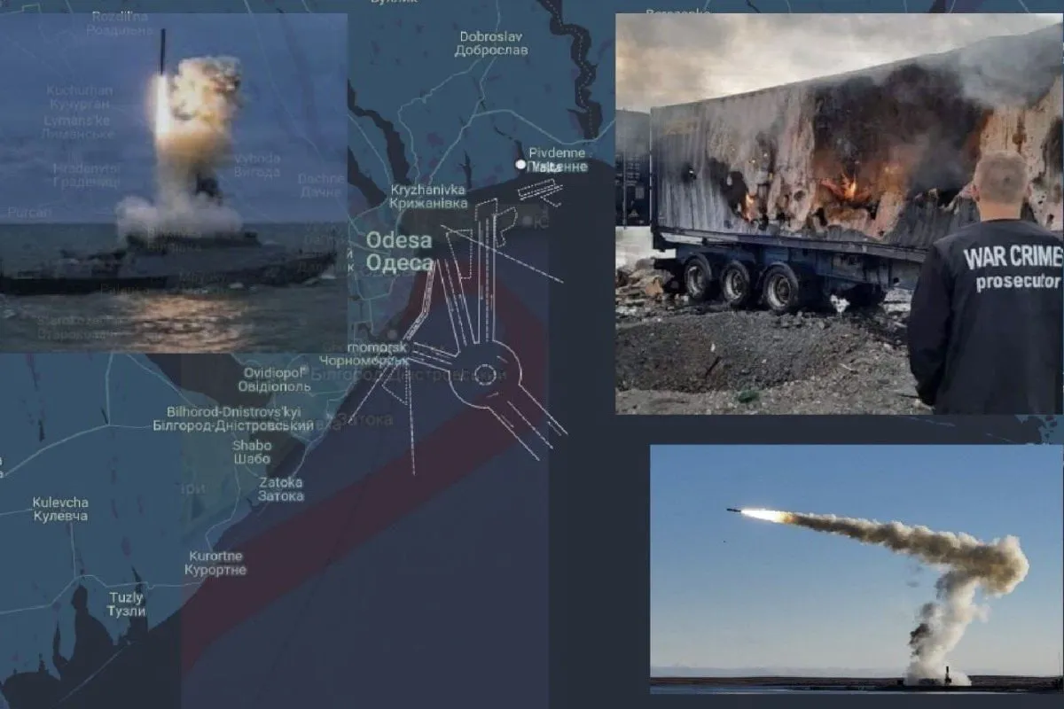 Через атаки РФ у портах Одещини від початку року пошкоджено 14 суден