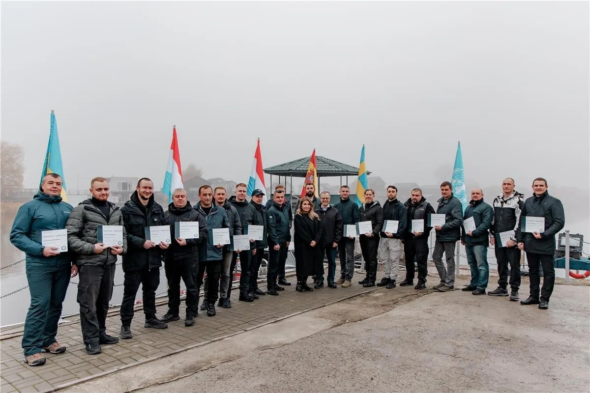 В Україні створили національну групу для підводного розмінування