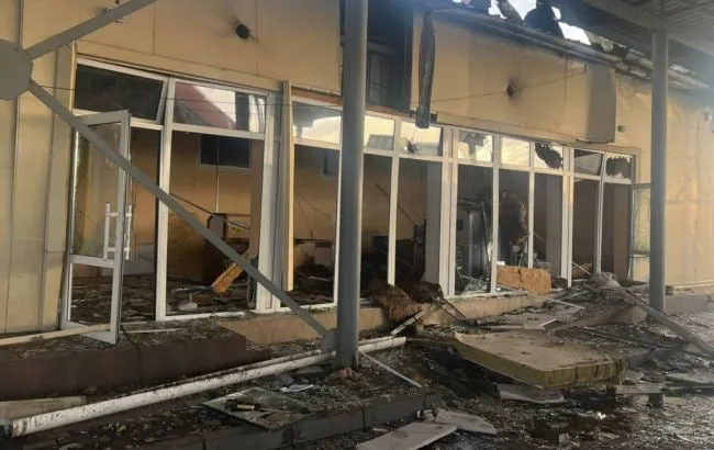 ДПСУ показала наслідки нічної атаки РФ по пункту пропуску «Орлівка»