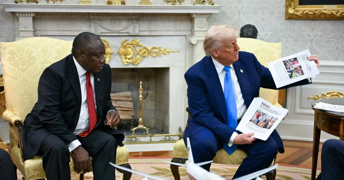 Трамп заявив, що не запросить ПАР на саміт G20 у США