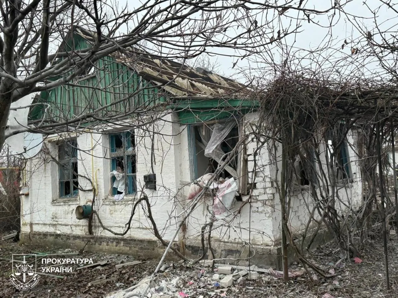 На Харківщині під час атаки дронів постраждали жінка та її  малолітній син