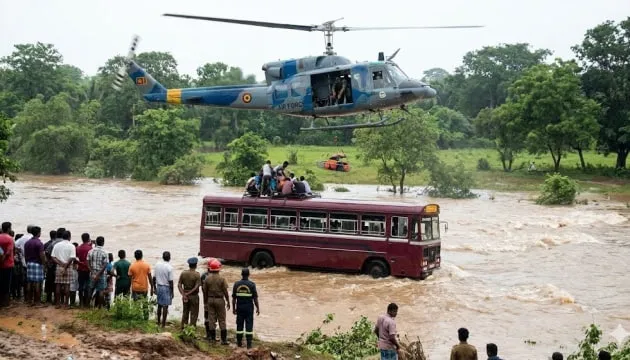 Циклон на Шрі-Ланці забрав життя 474 людей