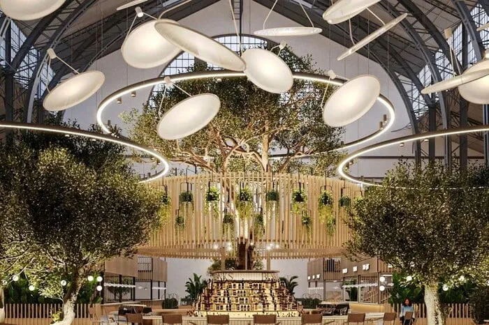 Бессарабський ринок завершують оновлювати - простір перетворюють на гастромаркет