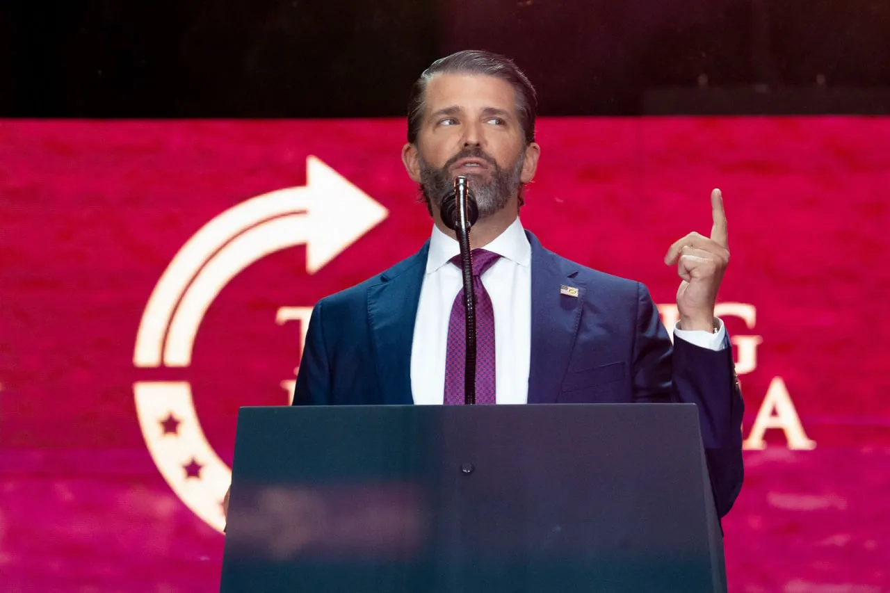 Син Трампа припустив, що президент США може відійти від війни РФ та України