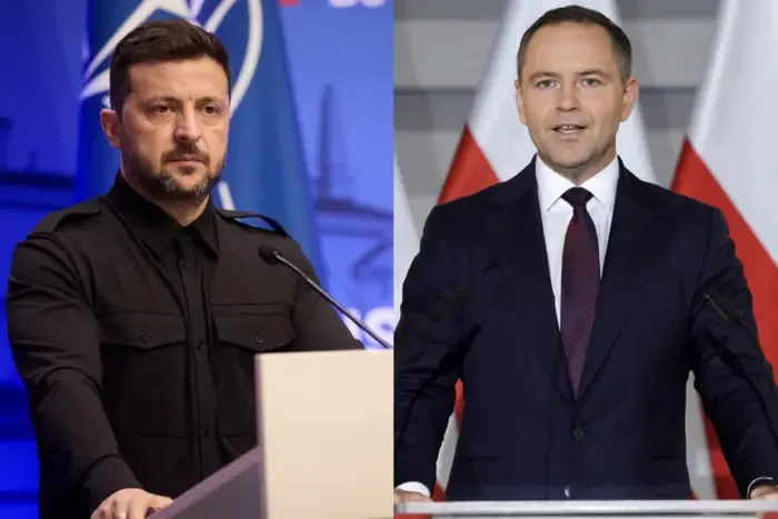 Зеленський готовий приїхати до Польщі на зустріч з Навроцьким