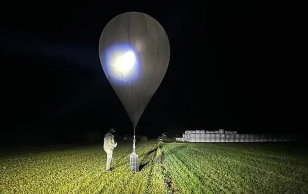 У Литві вилучили метеозонди з контрабандою біля кордону з Білоруссю