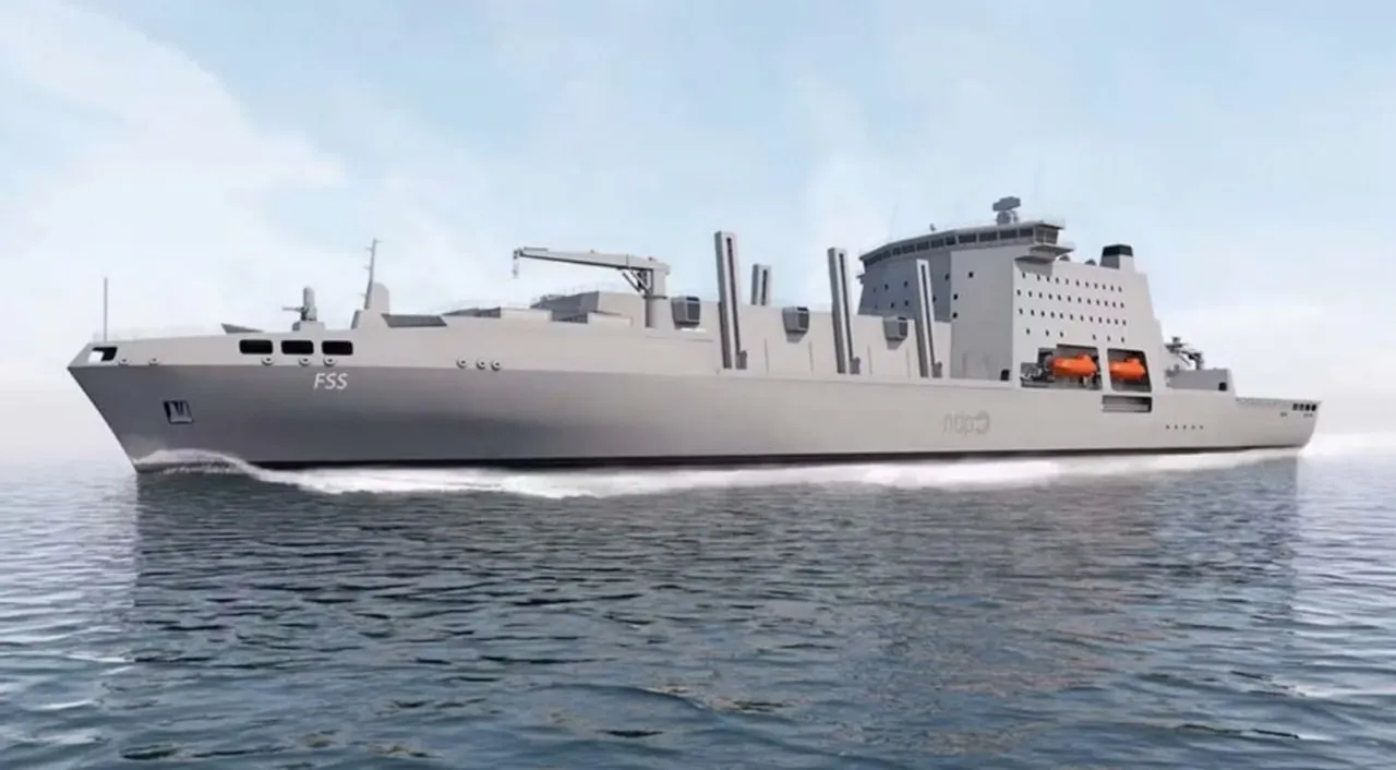 Wielka Brytania rozpoczęła budowę nowego okrętu zaopatrzeniowego