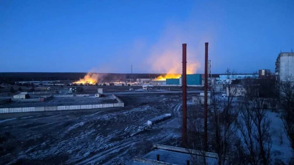 У окупованому Рубіжному трубний завод перетворився на руїни