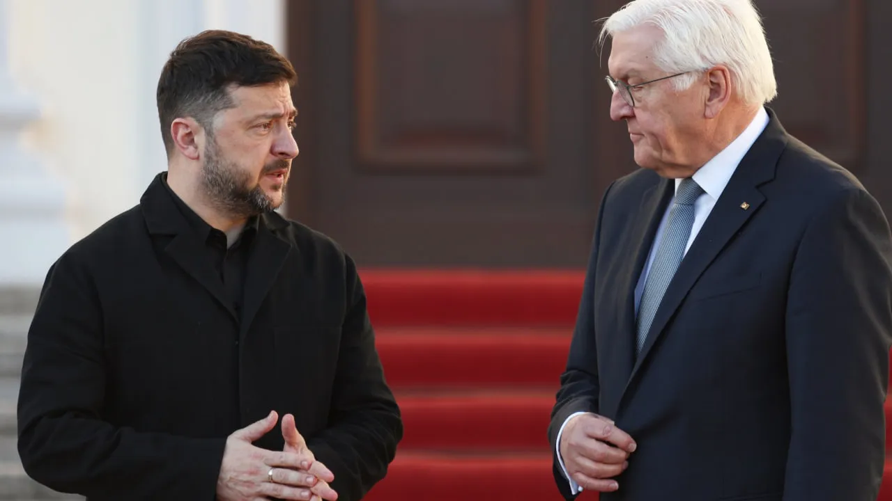 Володимир Зеленський зустрівся з президентом Німеччини