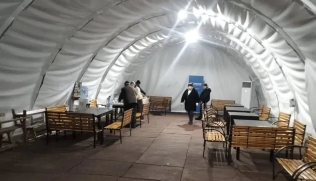 У Молдові на кордоні облаштували тимчасовий табір для українців